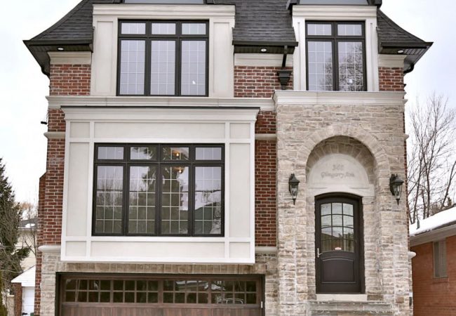 Beautiful view of High-End Exterior Building Design Styles
